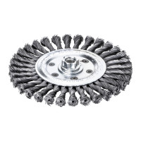 MILWAUKEE Kotoučový kartáč M14 115×14 mm, ocelový, splétaný drát 0,5 mm – 1 ks 4932501738