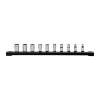 MILWAUKEE 1/4'' Drive chrome socket set 4932501800