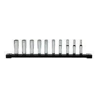 MILWAUKEE 1/4'' Drive chrome socket set 4932501801