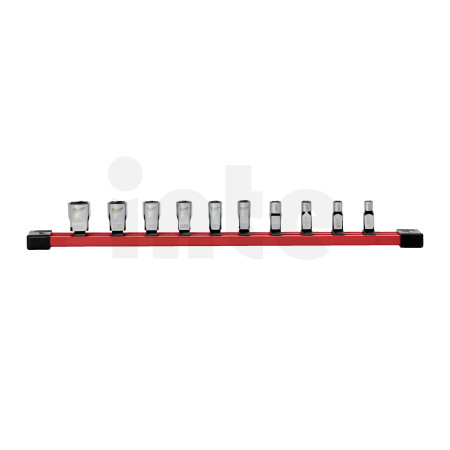 MILWAUKEE 1/4'' Drive chrome socket set 4932501802