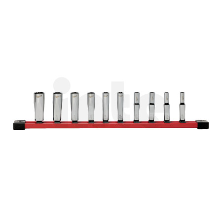 MILWAUKEE 1/4'' Drive chrome socket set 4932501803