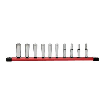 MILWAUKEE 1/4'' Drive chrome socket set 4932501803
