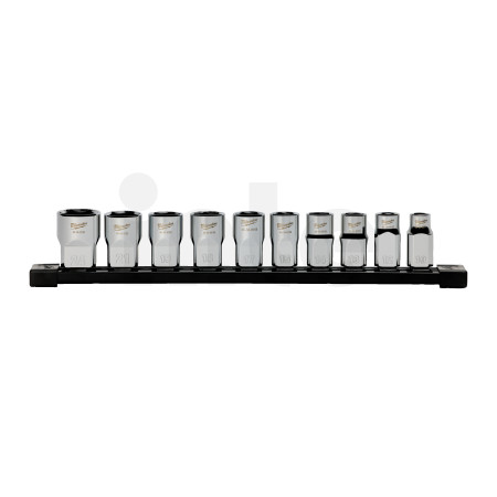 MILWAUKEE 1/2'' Drive chrome socket set 4932501804