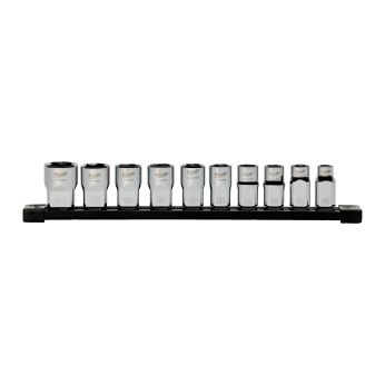 MILWAUKEE 1/2'' Drive chrome socket set 4932501804
