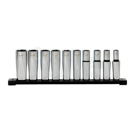 MILWAUKEE 1/2'' Drive chrome socket set 4932501805