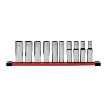 MILWAUKEE 1/2'' Drive chrome socket set 4932501807