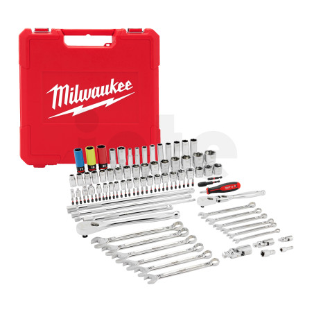 MILWAUKEE Sada pro mechaniky ¼″, ⅜″ a ½″, 108 ks 4932501845