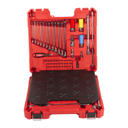 MILWAUKEE Sada pro mechaniky ¼″, ⅜″ a ½″, 108 ks 4932501845