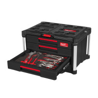 MILWAUKEE PACKOUT™ – plně vybavená 76dílná sada šroubováků, kleští a kladiv 4932501866