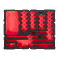 MILWAUKEE Náhradní pěnová vložka PACKOUT™ pro sadu 67 dílů 3/8″ ráčny a nástrčných hlavic 4932502033
