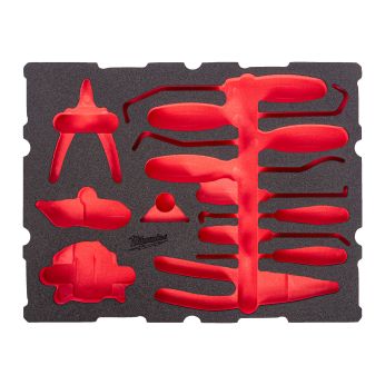 MILWAUKEE Náhradní pěnová vložka PACKOUT™ pro sadu 17 háčků a škrabek 4932502042