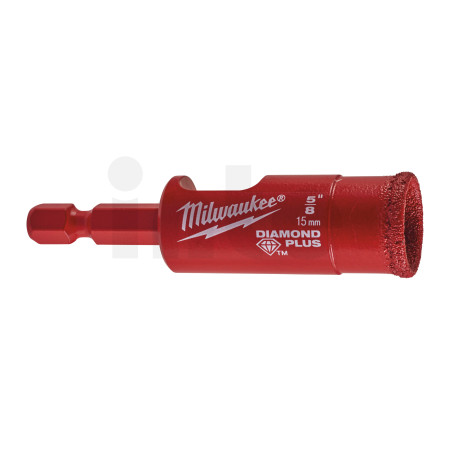 MILWAUKEE 1/4" HEX Vrták pro mokré vrtání DIAMOND MAX, 15 mm 49560513