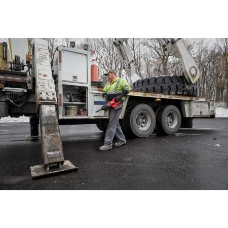 MILWAUKEE M18 ONEFHIWF1D-121C FUEL ONE-KEY 1″ rázový utahovák D-rukojeť, pojistný kroužek a prodloužené vřeteno 4933499251