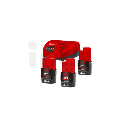 MILWAUKEE M12NRG-303 - M12™ NRG sada 4933459207