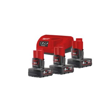 MILWAUKEE M12NRG-603 - M12™ NRG sada 4933459208