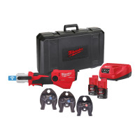 MILWAUKEE M12 ONEHPT-202C V-Set 2 FORCE LOGIC subkompaktní hydraulický lis s ONE-KEY 4933481035
