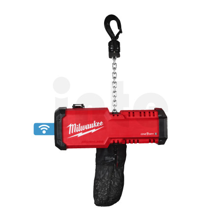 MILWAUKEE M18 BLCHTO-121 bezuhlíkový 1tunový řetězový kladkostroj s ONE-KEY 4933500224