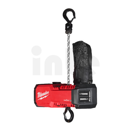 MILWAUKEE M18 BLCHTO-121 bezuhlíkový 1tunový řetězový kladkostroj s ONE-KEY 4933500224