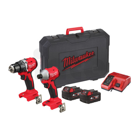 MILWAUKEE M18™ sada kompaktního bezuhlíkového nářadí 4933492836