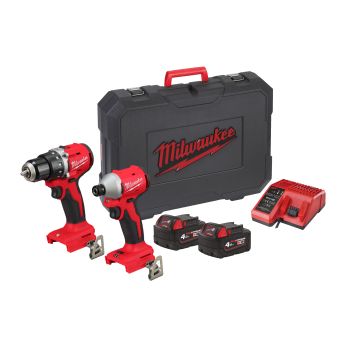 MILWAUKEE M18™ sada kompaktního bezuhlíkového nářadí 4933492836
