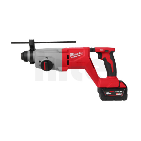 MILWAUKEE M18™ bezuhlíkové vrtací kladivo SDS-Plus 26 mm s rukojetí typu D 4933492481