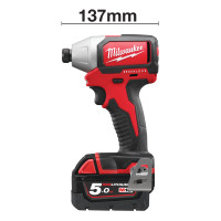 MILWAUKEE M18™ kompaktní bezuhlíkový rázový utahovák 4933448457