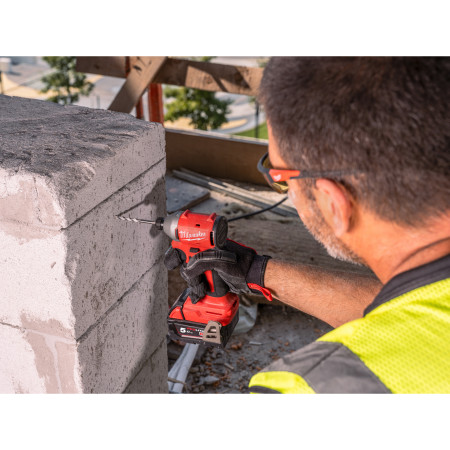 MILWAUKEE M18™ kompaktní bezuhlíkový rázový utahovák ¼″ Hex 4933492841