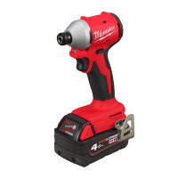 MILWAUKEE M18™ kompaktní bezuhlíkový rázový utahovák ¼″ Hex 4933492841