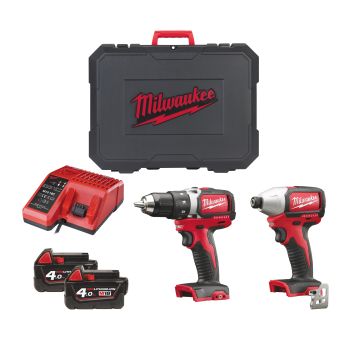 MILWAUKEE M18™ kompaktní bezkomutátorový sada nářadí 4933459746