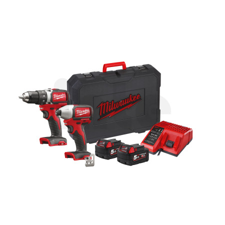 MILWAUKEE M18™ kompaktní bezkomutátorový sada nářadí 4933448720