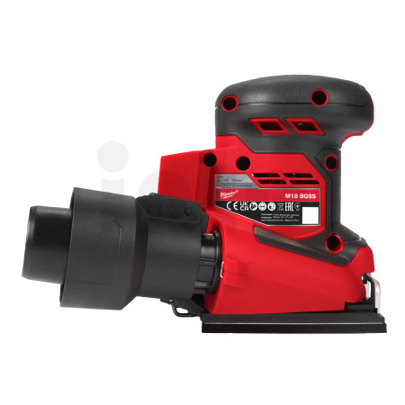 MILWAUKEE M18 BQSS-0 vibrační bruska na čtvrtinu listu brusného papíru 4933479966