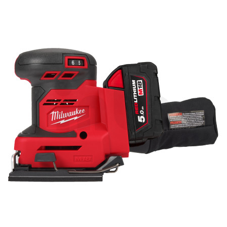MILWAUKEE M18™ vibrační bruska na čtvrtinu listu brusného papíru 4933479968