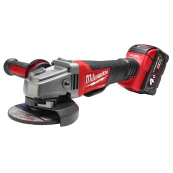 MILWAUKEE M18 FUEL™ 115 mm úhlová bruska s kolébkovým spínačem 4933447600