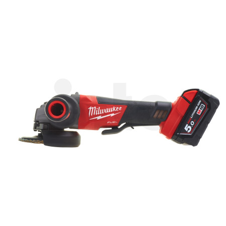 MILWAUKEE M18 FUEL™ 115 mm úhlová bruska s kolébkovým spínačem 4933448828