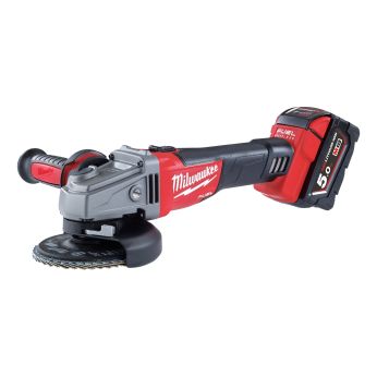 MILWAUKEE M18 FUEL™ 125 mm úhlová bruska s posuvným spínačem 4933448190