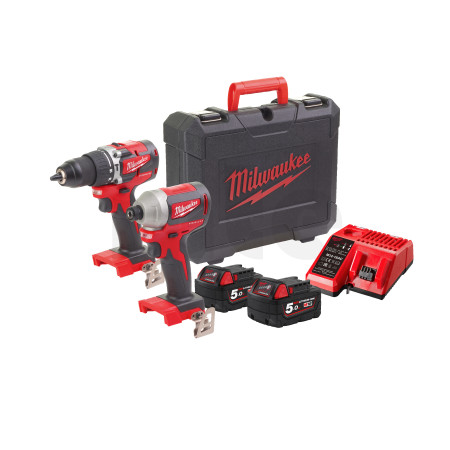 MILWAUKEE Kompaktní sada nářadí s bezuhlíkovým motorem M18™ SFX 4933471589