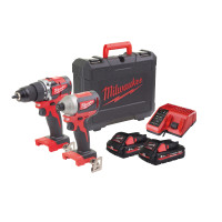 MILWAUKEE M18™ kompaktní bezuhlíková sada nářadí 4933480786