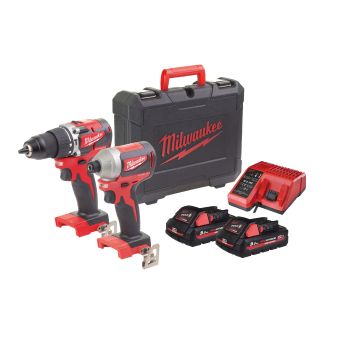 MILWAUKEE M18™ kompaktní bezuhlíková sada nářadí 4933480786