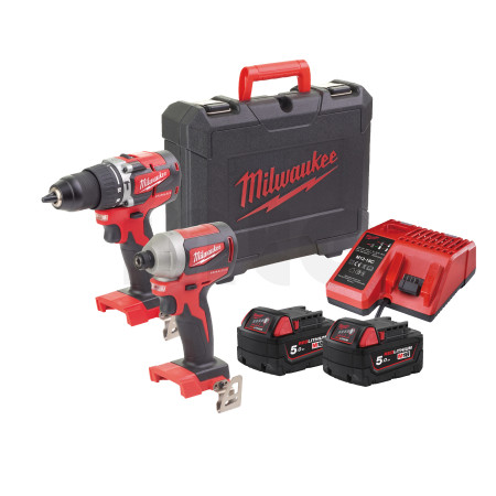 MILWAUKEE M18™ kompaktní bezuhlíková sada nářadí 4933480785