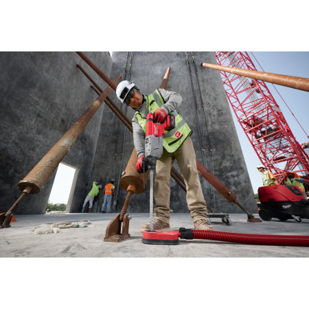 MILWAUKEE M18 FDDEL32 Speciální odsávání prachu pro 32mm SDS-Plus kladivo s D rukojetí M18 FUEL™ s mechanismem AUTOPULSE™ 493349
