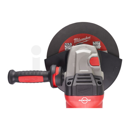 MILWAUKEE 2400W úhlová bruska s AVS a ochranou proti zpětnému rázu 4933471465