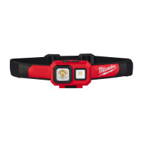 MILWAUKEE Alkalická čelová lampa s bodovým i širokým světelným paprskem 4933471388