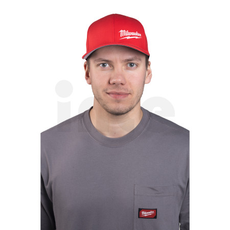 MILWAUKEE Baseballová kšiltovka - červená 4932493099