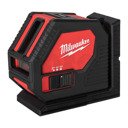 MILWAUKEE Zelený křížový laser na alkalické baterie 4933480159