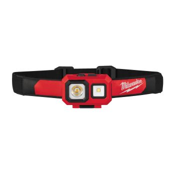 MILWAUKEE Alkalická čelová lampa s bodovým i širokým světelným paprskem 4933471388