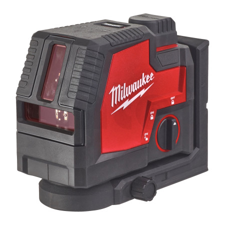 MILWAUKEE Akumulátorový křížový liniový laser se zeleným paprskem s USB 4933478570