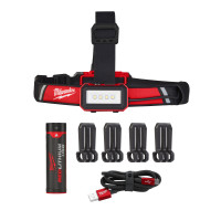 MILWAUKEE USB nabíjecí čelová lampa na přilbu 4933471390