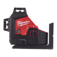 MILWAUKEE M12™ 360° laser se zeleným paprskem a třemi rovinami 4933479428