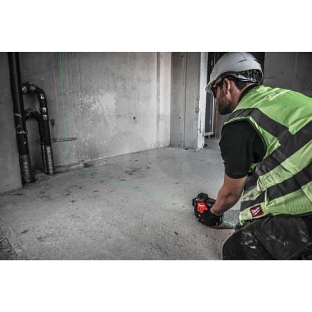 MILWAUKEE Laser M12™ 360° se zeleným paprskem se 3 rovinami 4933478246