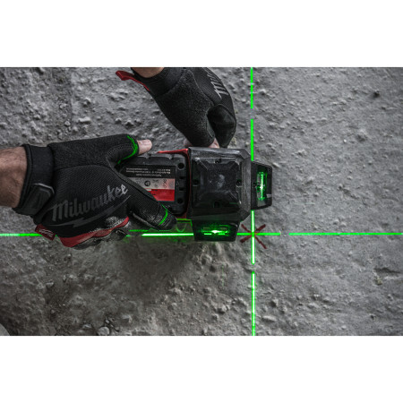 MILWAUKEE Laser M12™ 360° se zeleným paprskem se 3 rovinami 4933478246